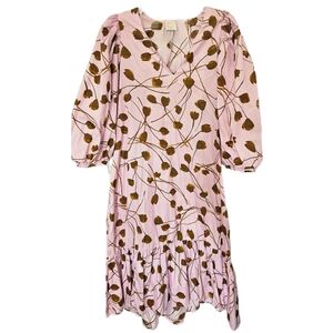 Puff Sleeve Cottagecore Midi Dress XS